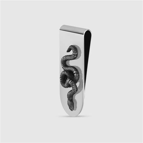 gucci snake money clip|money clip wallet gucci.